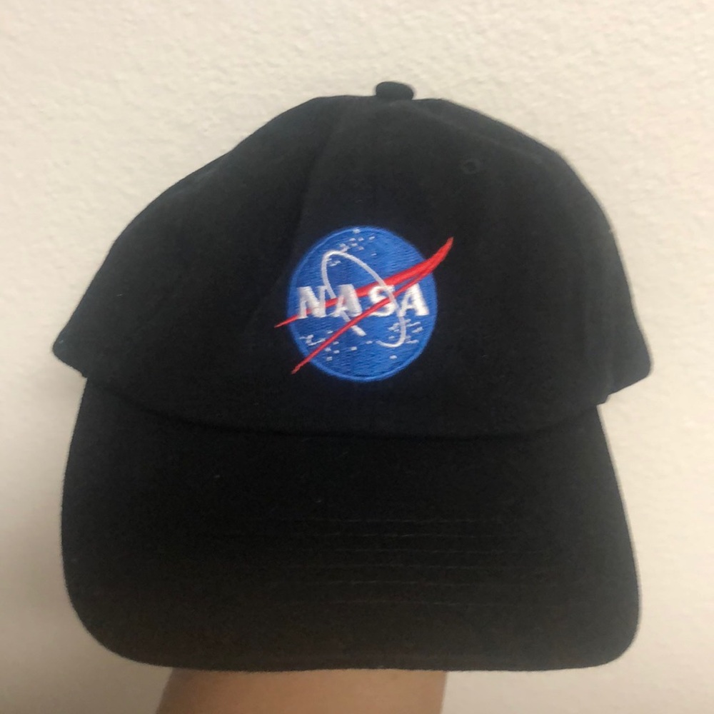 Nasa strap back hat